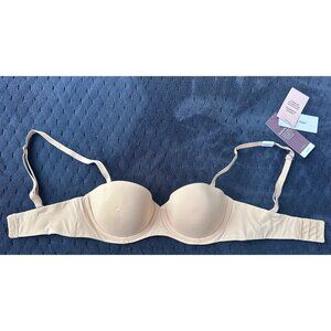 Calvin Klein Nude Strapless Convertible Bra - New with Tags